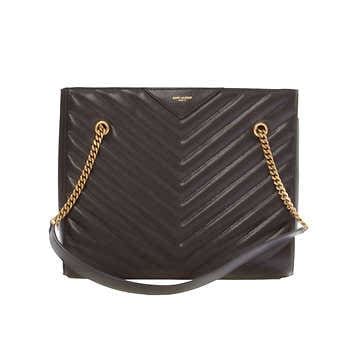 Yves Saint Laurent Tribeca Large Shoulder Bag, Black 